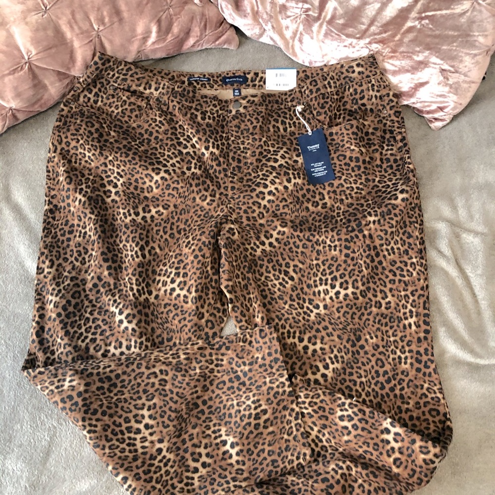 Charter club pants skinny. new with tags
